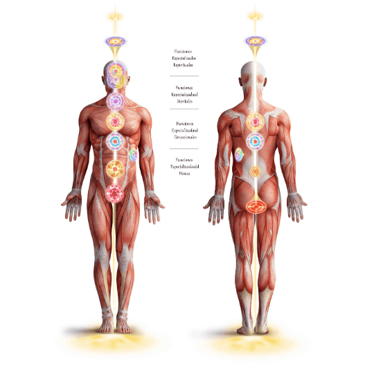 cuerpo chakras nivel 3
